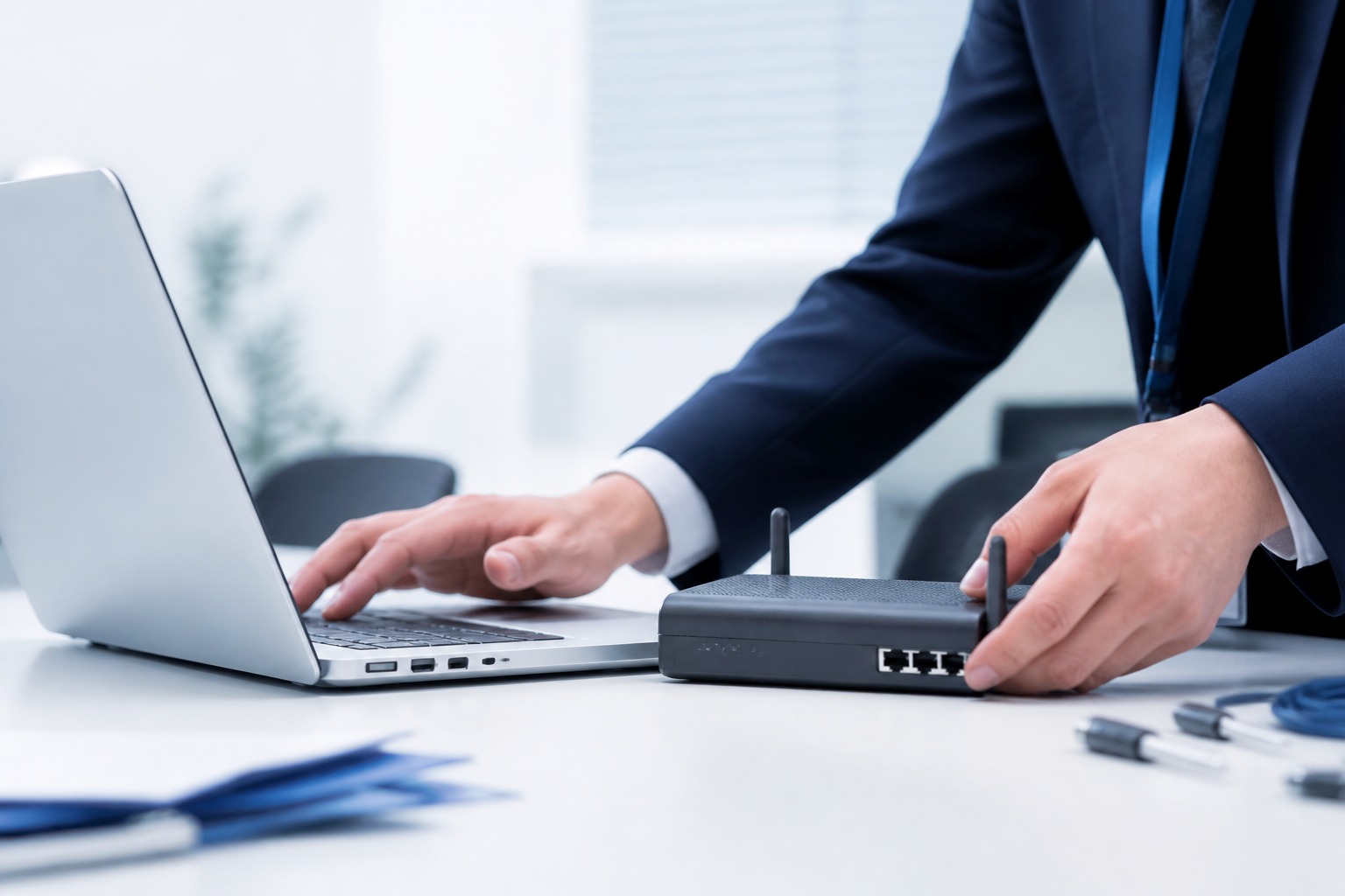 PCとネットワーク機器を確認する法人向けIT保守